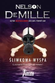 Śliwkowa wyspa. Autor: DeMille Nelson. Dadada.pl Okładka książki Śliwkowa wyspa