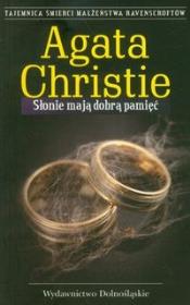 Słonie mają dobrą pamięć. Autor: Agatha Christie. Dadada.pl Okładka książki Słonie mają dobrą pamięć