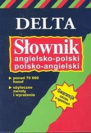 Okładka książki Słownik angielsko-polski polsko-angielski Delta