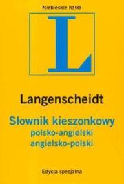 Okładka książki Słownik kieszonkowy polsko-angielski angielsko-polski