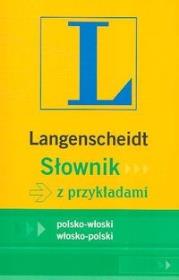 Okładka książki Słownik z przykładami polsko-włoski włosko-polski