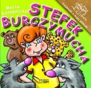 Stefek Burczymucha. Autor: Konopnicka Maria. Dadada.pl Okładka książki Stefek Burczymucha