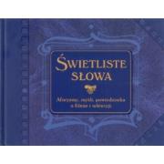 Okładka książki Świetliste słowa