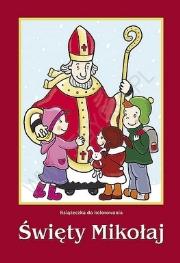 Święty Mikołaj. Kolorowanka. Autor: Renata Bocian. Dadada.pl Okładka książki Święty Mikołaj. Kolorowanka