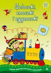 Okładka książki Szlaczki, znaczki 2