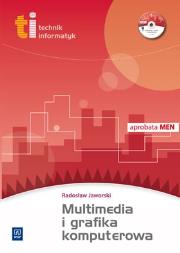 Okładka książki Technik informatyk - Multimedia i grafika +CD WSiP