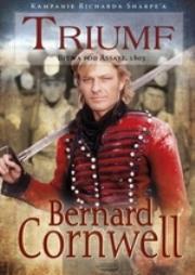 Triumf. Bitwa pod Assaye, 1803. Autor: Bernard Cornwell. Dadada.pl Okładka książki Triumf. Bitwa pod Assaye, 1803