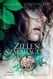 Trylogia czasu - Zieleń Szmaragdu. Autor: Gier Kerstin. Dadada.pl Okładka książki Trylogia czasu - Zieleń Szmaragdu