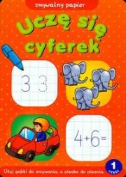 Okładka książki Uczę się cyferek 1