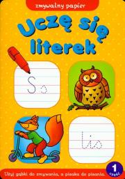 Okładka książki Uczę się literek 1