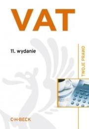 VAT. Autor: Aneta Flisek. Dadada.pl Okładka książki VAT