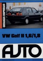 VW Golf II 1,6/1,8. Autor: Praca zbiorowa. Dadada.pl Okładka książki VW Golf II 1,6/1,8