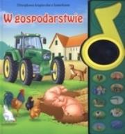 Okładka książki W gospodarstwie. Dźwiękowa książeczka z lusterkiem