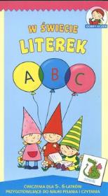 W świecie literek. Autor: Krassowska Dorota. Dadada.pl Okładka książki W świecie literek