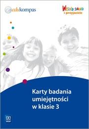 Wesoła szkoła i przyjaciele 3 karty bad. um. WSiP. Autor: Hanisz Jadwiga, Marszałek-Walędziak Marzenna. Dadada.pl Okładka książki Wesoła szkoła i przyjaciele 3 karty bad. um. WSiP