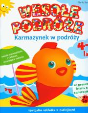 Wesołe podróże Karmazynek z podróży. Autor: Bartolucci Marta. Dadada.pl Okładka książki Wesołe podróże Karmazynek z podróży