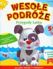 Wesołe podróże Przygody łatka. Autor: Bartolucci Marta. Dadada.pl Okładka książki Wesołe podróże Przygody łatka