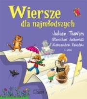Wiersze dla najmłodszych SBM. Autor: Julian Tuwim i inni. Dadada.pl Okładka książki Wiersze dla najmłodszych SBM