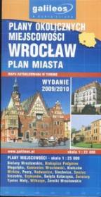 Okładka książki Wrocław plan miasta. Plany okolicznych miejscowości