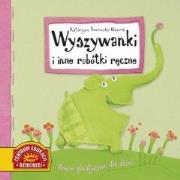 Okładka książki Wyszywanki i inne robótki ręczne. Prace plastyczne dla dzieci (promocja)