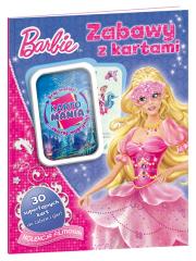 Zabawy z kartami - Barbie. Autor: QC101. Dadada.pl Okładka książki Zabawy z kartami - Barbie