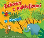 Okładka książki Zabawy z naklejkami. W dżungli