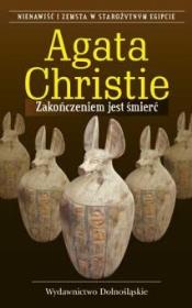 Zakończeniem jest śmierć. Autor: Agatha Christie. Dadada.pl Okładka książki Zakończeniem jest śmierć