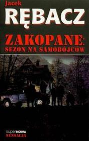 Okładka książki Zakopane Sezon na samobójców