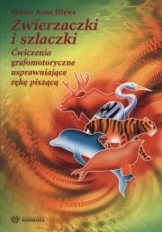 Zwierzaczki i szlaczki. Autor: Hływa Renata Anna. Dadada.pl Okładka książki Zwierzaczki i szlaczki