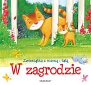 Okładka książki Zwierzątka z mamą i tatą. W zagrodzie.