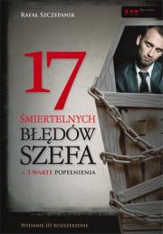 Okładka książki 17 śmiertelnych błędów szefa