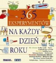 Okładka książki 365 Eksperymentów na każdy dzień roku (promocja)