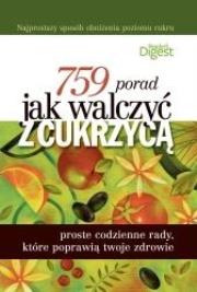 Okładka książki 759 porad jak walczyć z cukrzycą