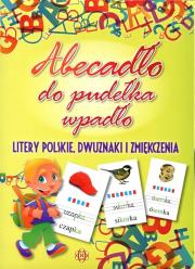Abecadło do pudełka wpadło. Autor: Opracowanie zbiorowe. Dadada.pl Okładka książki Abecadło do pudełka wpadło