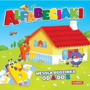 Okładka książki Alfabeciaki. Wesoła rodzinka od A do Z