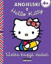 Okładka książki Angielski z Hello Kitty. Wielka Księga zadań 4+