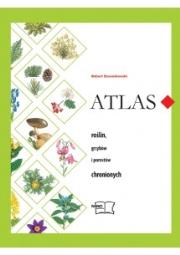 Atlas roślin, grzybów i porostów chronionych MAC. Autor: Robert Dzwonkowski. Dadada.pl Okładka książki Atlas roślin, grzybów i porostów chronionych MAC