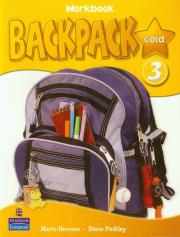 Backpack Gold 3 WB LONGMAN. Autor: Herrera Mario, Pinkley Diane. Dadada.pl Okładka książki Backpack Gold 3 WB LONGMAN