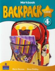 Backpack Gold 4 WB LONGMAN. Autor: Herrera Mario, Pinkley Diane. Dadada.pl Okładka książki Backpack Gold 4 WB LONGMAN