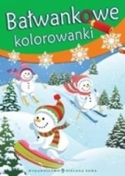 Okładka książki Bałwankowe kolorowanki