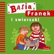 Basia, Franek i zwierzaki. Autor: Stanecka Zofia. Dadada.pl Okładka książki Basia, Franek i zwierzaki