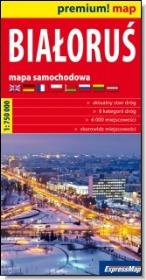 Okładka książki Białoruś mapa samochodowa 1:150 000