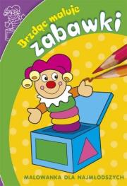 Okładka książki Brzdąc maluje - zabawki