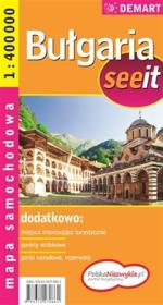 Okładka książki Bułgaria seeit. Mapa samochodowa