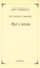 Byt i istota. Autor: Tomasz z Akwinu. Dadada.pl Okładka książki Byt i istota