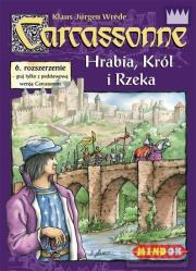 Okładka książki Carcassonne 6 - Hrabia, król i rzeka (dodatek)