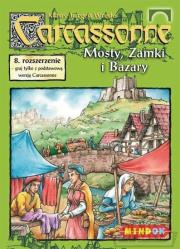 Okładka książki Carcassonne 8 - Mosty, zamki i bazary (dodatek)