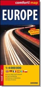 Okładka książki Comfort!map Europe 1:4 000 000