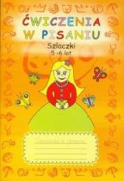 Okładka książki Ćwiczenia w pisaniu. Szlaczki 5-6 lat