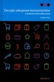 Okładka książki Decyzje zakupowe konsumentów